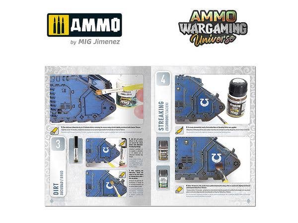 Ammo Mig AMMO WARGAMING UNIVERSE Book 06 – Weathering Combat Vehicles (English, Castellano, Polski) | 8432074069256