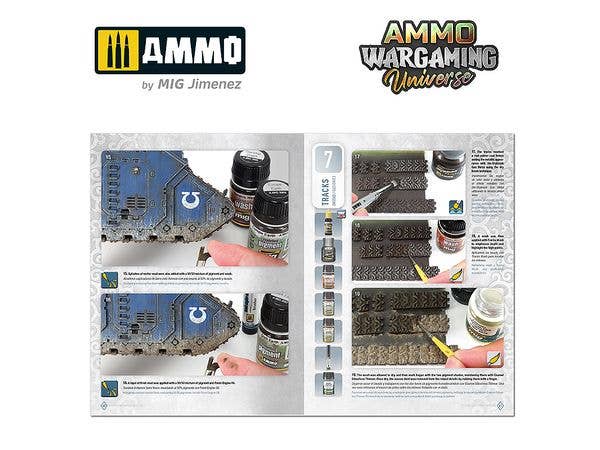 Ammo Mig AMMO WARGAMING UNIVERSE Book 06 – Weathering Combat Vehicles (English, Castellano, Polski) | 8432074069256