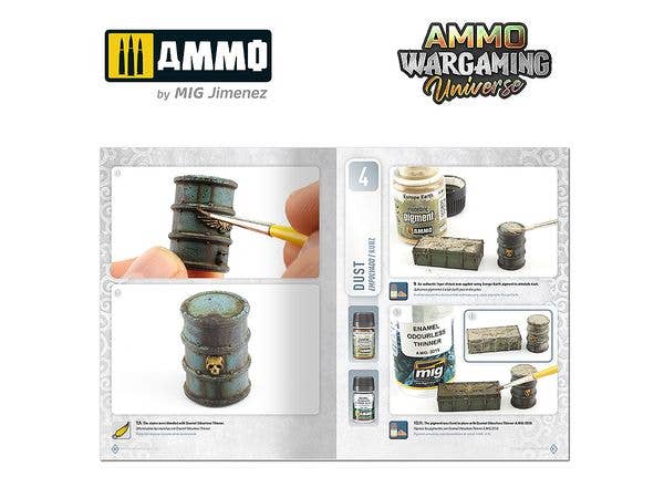 Ammo Mig AMMO WARGAMING UNIVERSE Book 06 – Weathering Combat Vehicles (English, Castellano, Polski) | 8432074069256