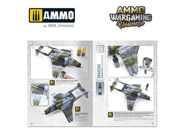 Ammo Mig AMMO WARGAMING UNIVERSE Book 08 – Aircraft and Spaceship Weathering (English, Castellano, Polski) | 8432074069270