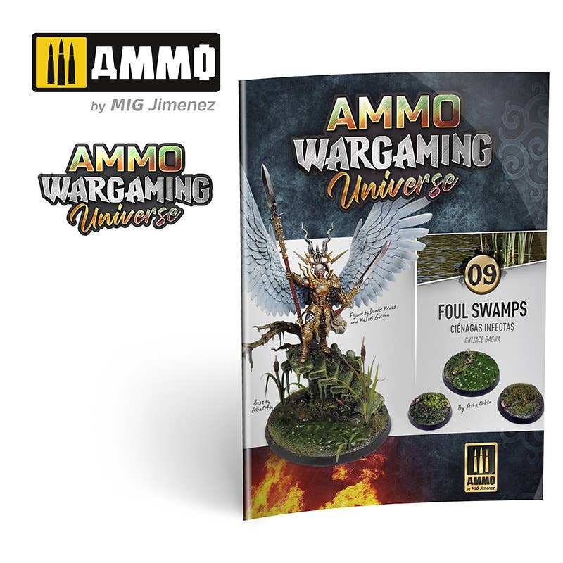 Ammo Mig AMMO WARGAMING UNIVERSE Book 09 – Foul Swamps (English, Castellano, Polski) | 8432074069287