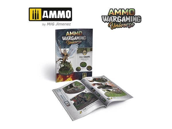 Ammo Mig AMMO WARGAMING UNIVERSE Book 09 – Foul Swamps (English, Castellano, Polski) | 8432074069287