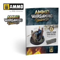 Ammo Mig AMMO WARGAMING UNIVERSE Book 11 – Create Your Own Rocks (English, Castellano, Polski) | 8432074069300