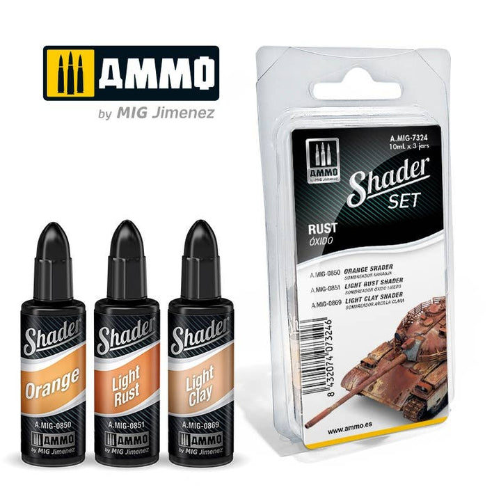 Ammo Mig Acrylic Shader Set - Rust | 8432074073246