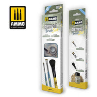 Ammo Mig Pigment Brush Set | 8432074076100