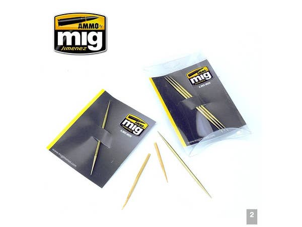 Ammo Mig Brass Toothpicks | 8432074080268