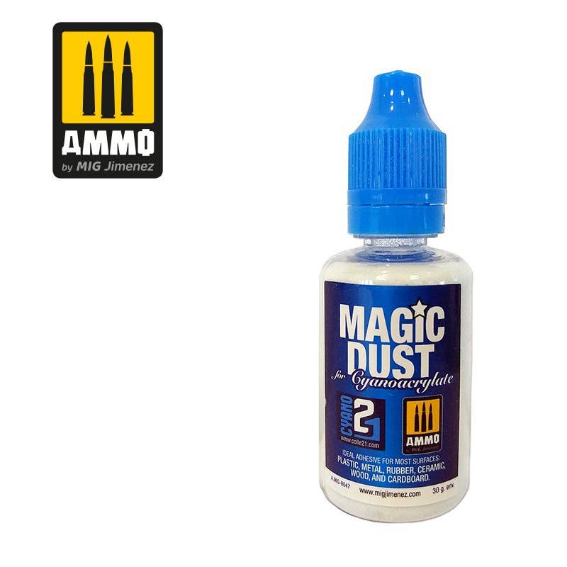Ammo Mig Magic Dust Cyanoacrylate Glue | 8432074080473