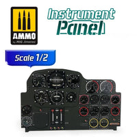 Ammo Mig Messerschmitt Me 262 A1 - Instrument Panel 1/2 Scale 2D Print On MDF | 8432074082873