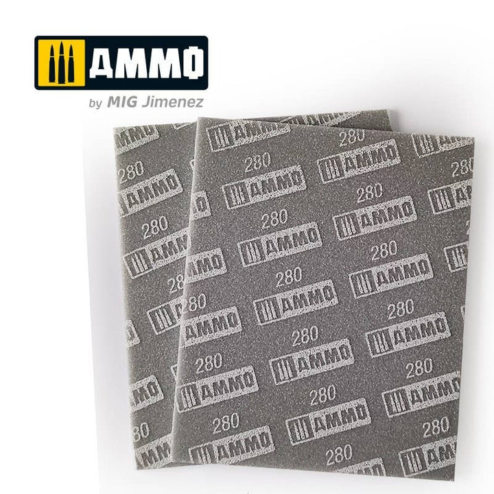 Ammo Mig Sanding Sponge Sheet (280) | 8432074085584