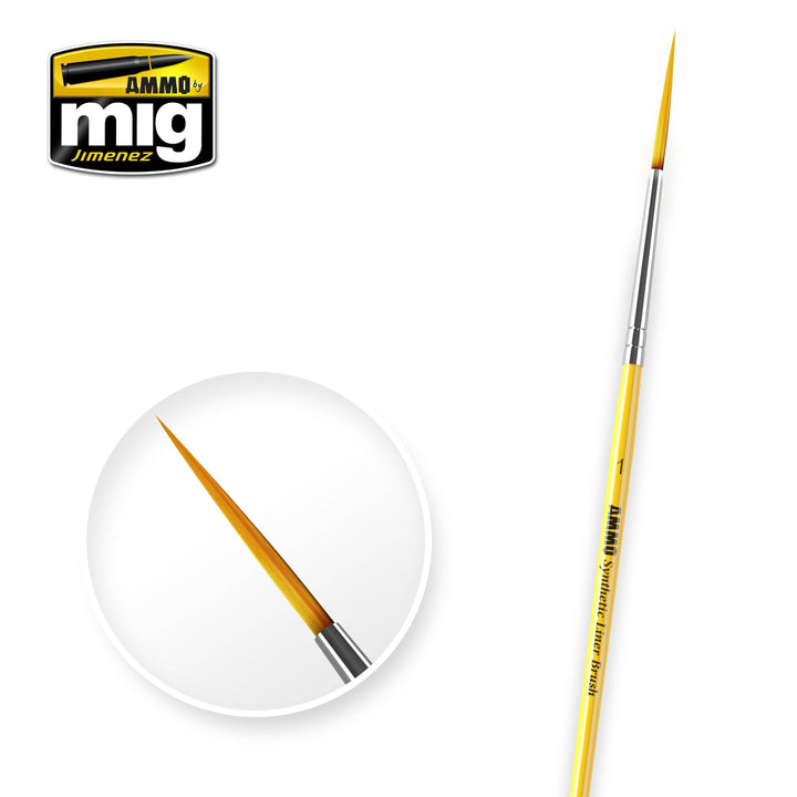 Ammo Mig Synthetic Liner Brush, 1 | 8432074085911
