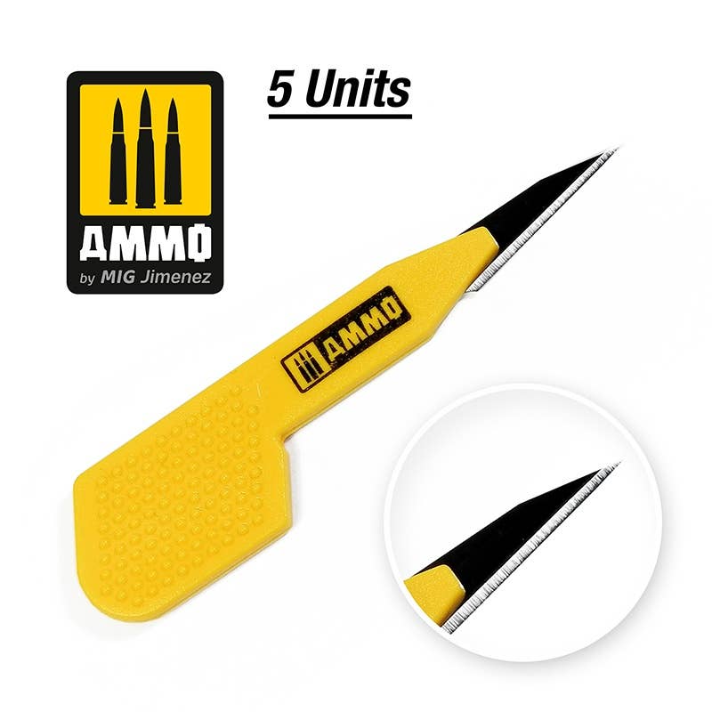Ammo Mig Precision Blade Straight (5 pcs) | 8432074086857