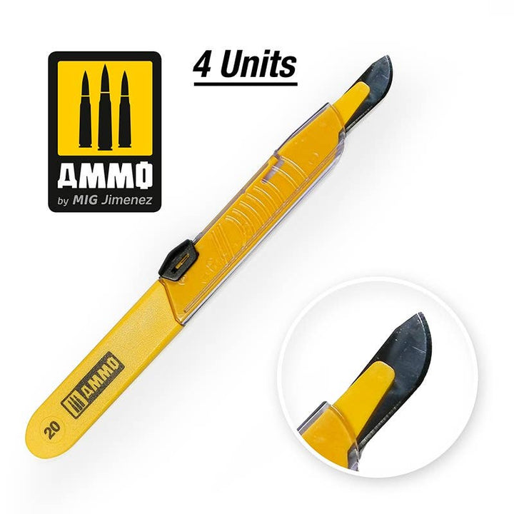 Ammo Mig Protective Blade Curved large (1 pcs) | 8432074086994