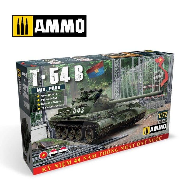 Ammo Mig 1/72 Scale T-54B Mid. Prod. Model Kit | 8432074085027