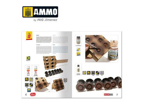 Ammo Mig AMMO RAIL CENTER SOLUTION BOOK #02 - AMERICAN TRAINS. All Weathering Products | 8432074113010