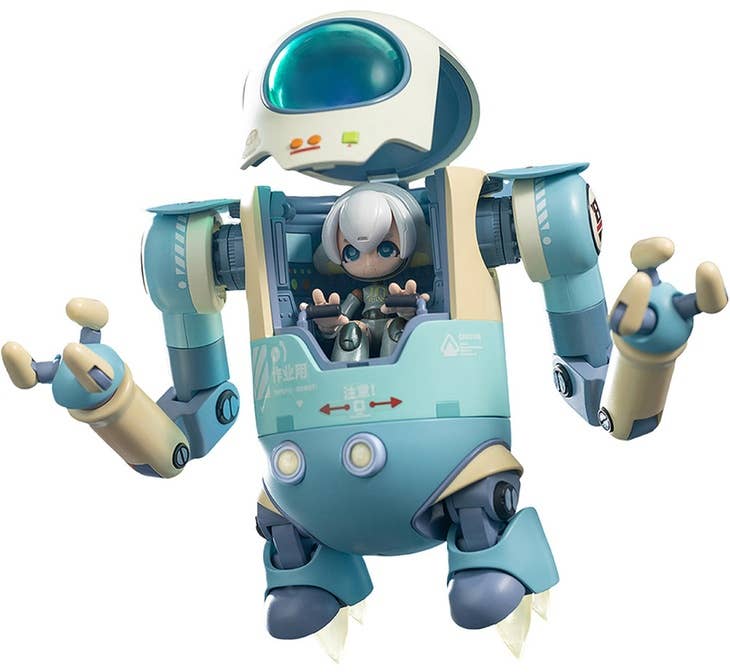 Alloy Articulated Assemblable Model Topupu Robot | 6971651925919
