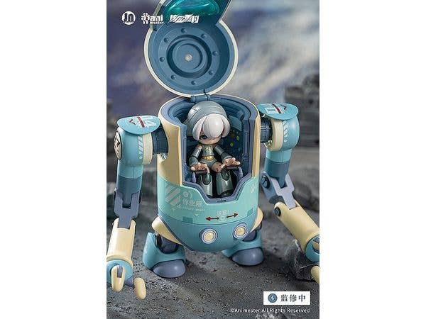Alloy Articulated Assemblable Model Topupu Robot | 6971651925919