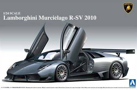 Aoshima 1/24 Lamborghini Murcielago R-SV 2010 | 4905083007105