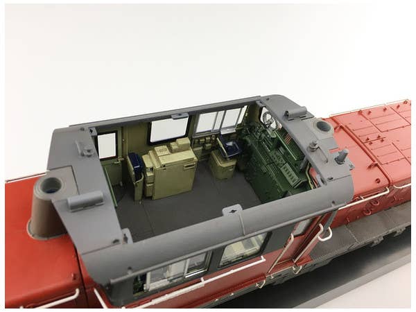Aoshima 1/45 Diesel locomotive DD51 w/ Photo-etched Parts | 4905083009987