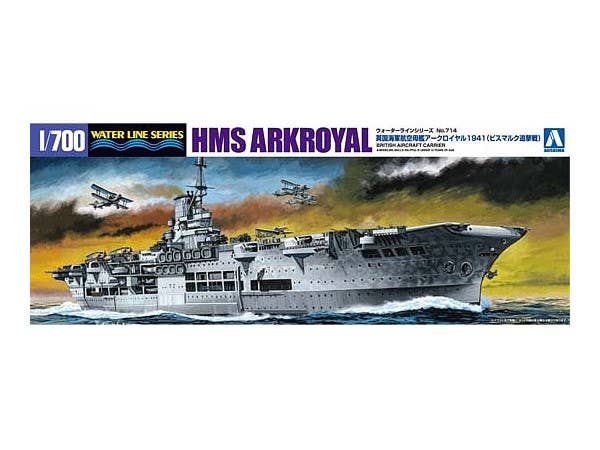 Aoshima 1/700 British Aircraft Carrier HMS Ark Royal 1941 | 4905083010181