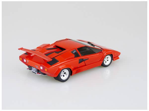 Aoshima 1/24 Lamborghini Countach 5000 QUATTROVALVOLE INJECTION Ver | 4905083011546