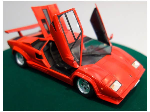 Aoshima 1/24 Lamborghini Countach 5000 QUATTROVALVOLE INJECTION Ver | 4905083011546
