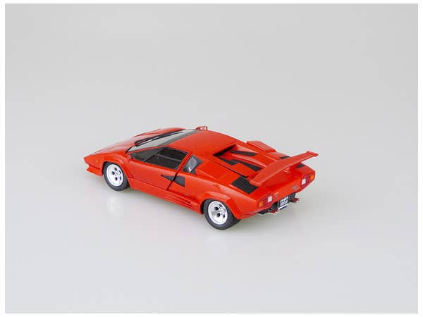 Aoshima 1/24 Lamborghini Countach 5000 QUATTROVALVOLE INJECTION Ver | 4905083011546
