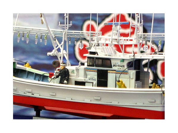 Aoshima 1/64 Ooma'S Tuna Fishing Boat Ryoufuku-Maru No.31 Full Hull Model | 4905083049938