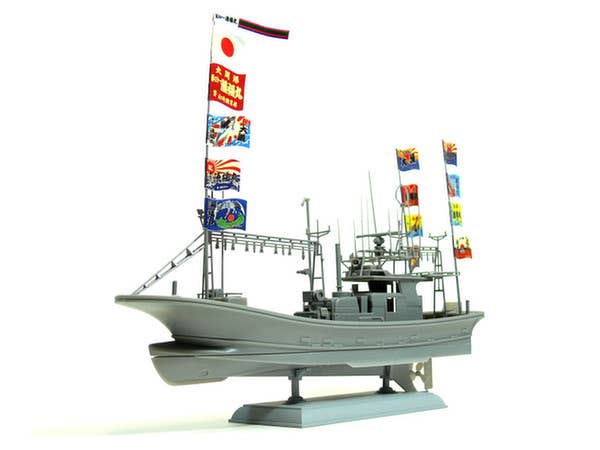 Aoshima 1/64 Ooma'S Tuna Fishing Boat Ryoufuku-Maru No.31 Full Hull Model | 4905083049938