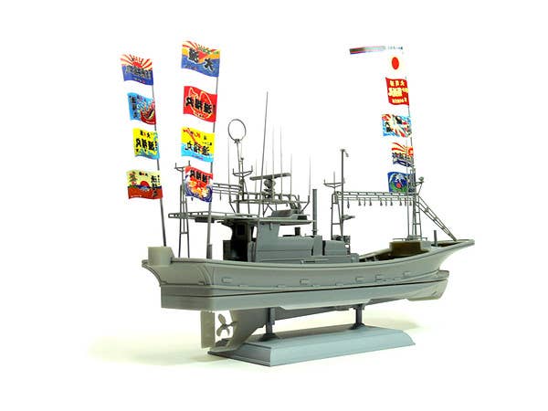 Aoshima 1/64 Ooma'S Tuna Fishing Boat Ryoufuku-Maru No.31 Full Hull Model | 4905083049938