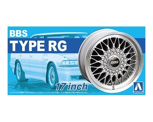 Aoshima 1/24 BBS RG 17inch | 4905083052402