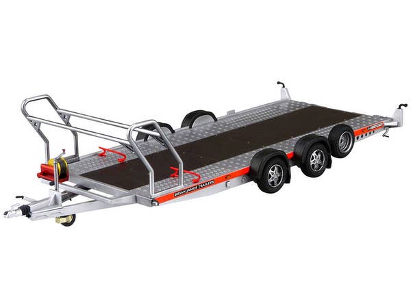 Aoshima 1/24 Brian James A4 Auto Transporter Trailer | 4905083052600