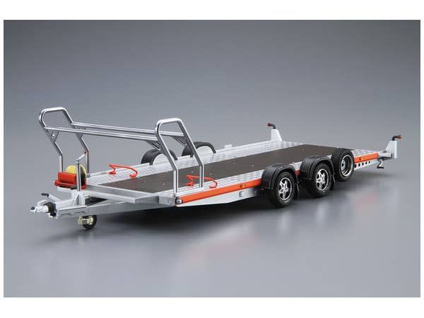 Aoshima 1/24 Brian James A4 Auto Transporter Trailer | 4905083052600