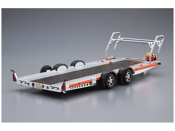 Aoshima 1/24 Brian James A4 Auto Transporter Trailer | 4905083052600