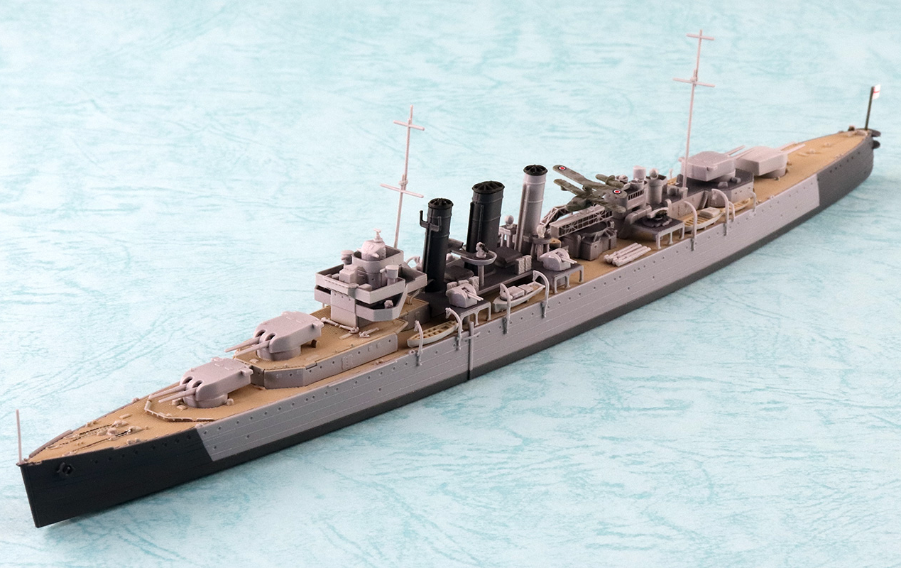 Aoshima 1/700 British Heavy Cruiser Dorsetshire | 4905083052693