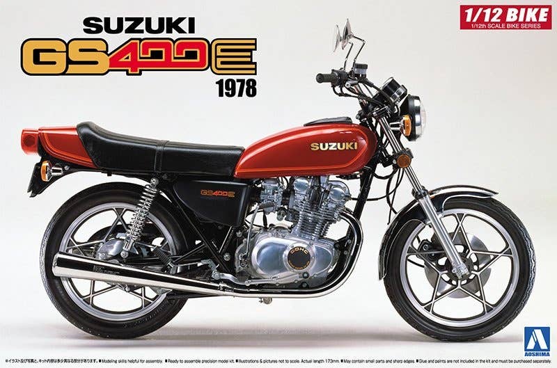 Aoshima 1/12 Suzuki GS400E | 4905083053119