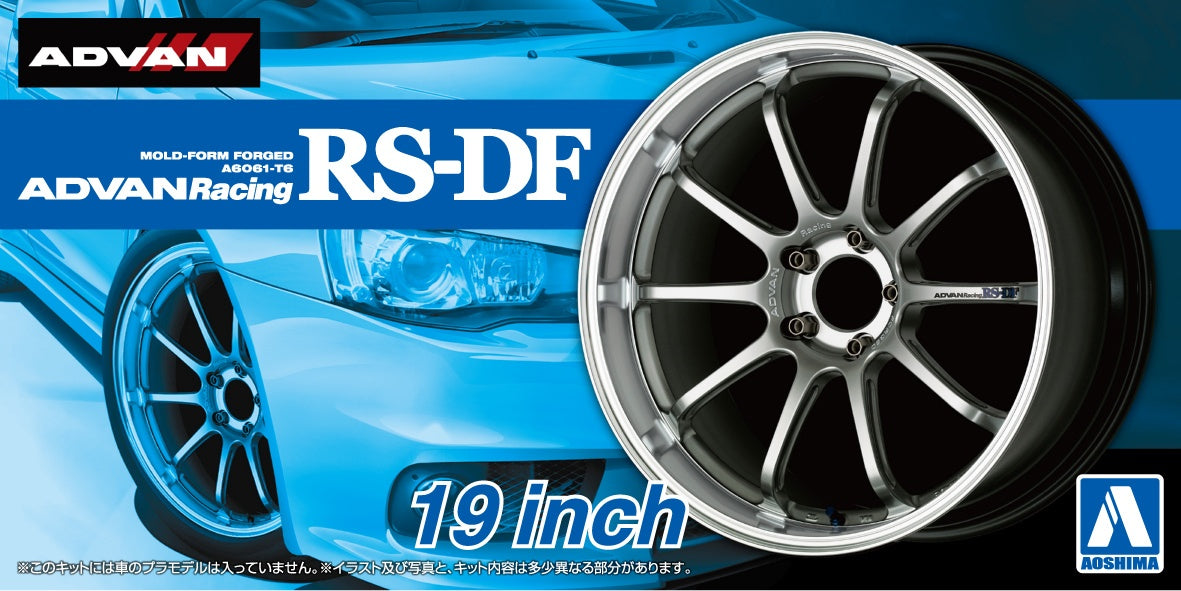 Aoshima 1/24 ADVAN RACING RS-DF 19inch