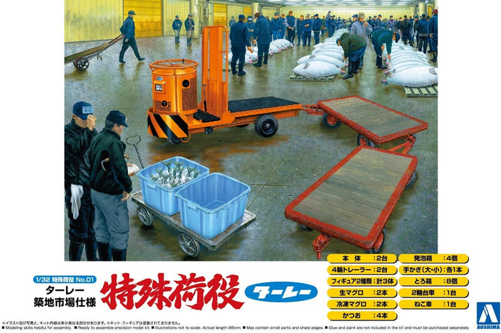 Aoshima 1/32 TURREY TSUKIJI MARKET Ver. | 4905083053379