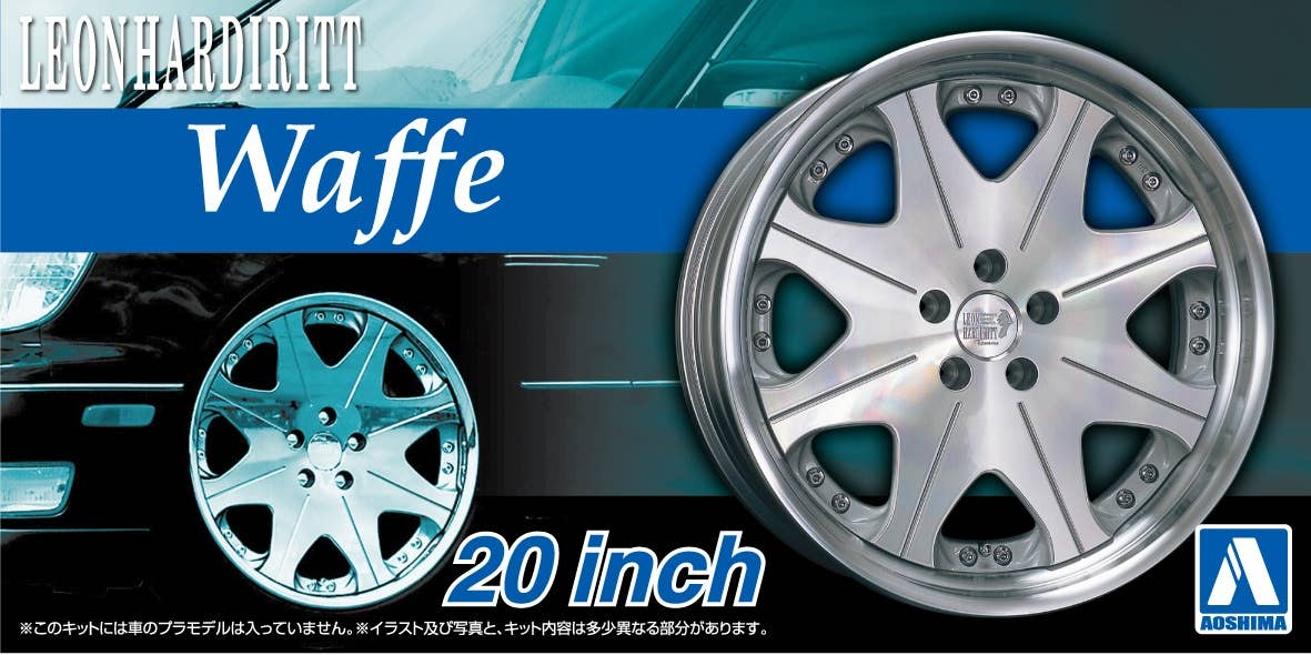 Aoshima 1/24 LEONHARDIRITT WAFFE 20inch | 4905083053720