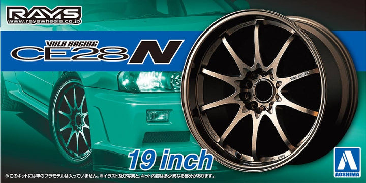 Aoshima 1/24 VOLK RACING CE28N 19inch | 4905083053911