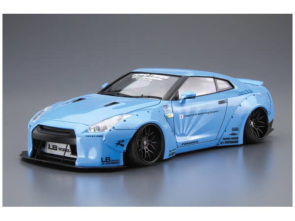 Aoshima 1/24 LB Works R35 GT-R Ver.1 | 4905083054024