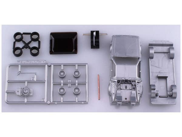 Aoshima Back To The Future 1/43 Pullback DELOREAN from PART I | 4905083054758