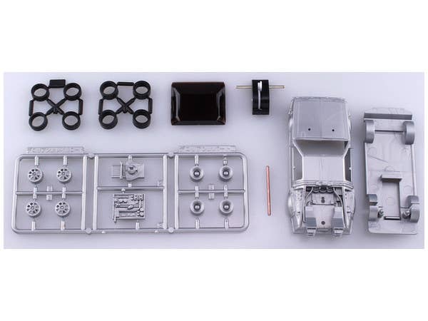 Aoshima Back To The Future 1/43 Pullback DELOREAN from PART 3& Rail road | 4905083054772