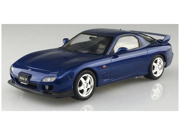 Aoshima 1/24 Mazda FD3S RX-7 '99 Innocent Blue Mica | 4905083054987