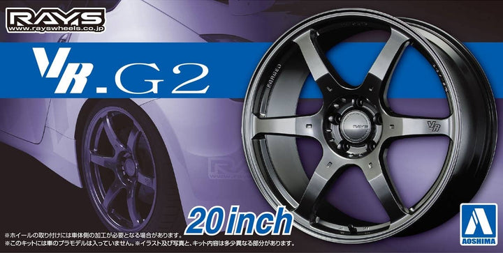Aoshima 1/24 VOLK RACING VR.G2 20inch | 4905083055175