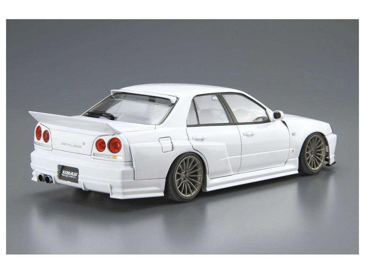 Aoshima 1/24 Nissan Uras ER34 Skyline Type-R '01 | 4905083055342