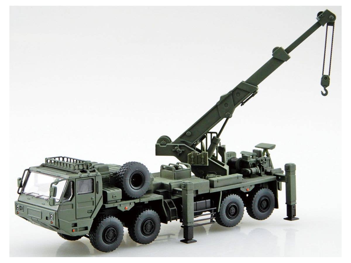 Aoshima 1/72 JGSDF Heavy Wheeled Recovery Vehicle | 4905083055380