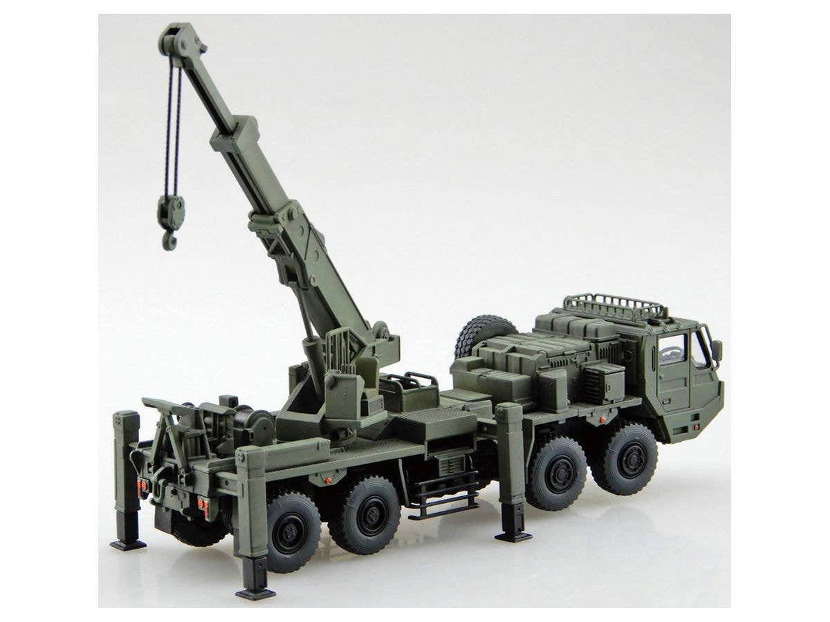 Aoshima 1/72 JGSDF Heavy Wheeled Recovery Vehicle | 4905083055380