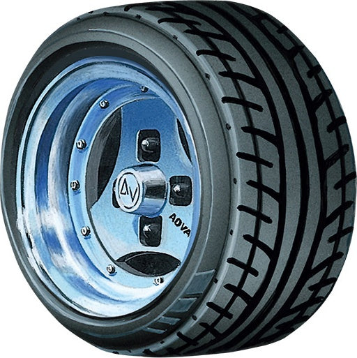 Aoshima 1/24 ADVAN A3A SHORT-RIM 14inch