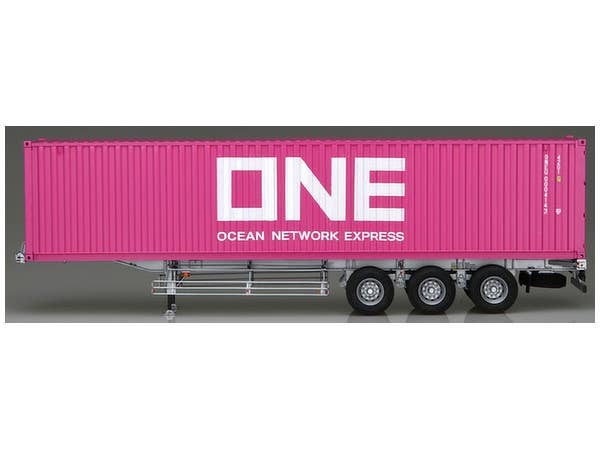 Aoshima 1/32 NIPPON TREX Container Trailer/Ocean Network Express | 4905083055847