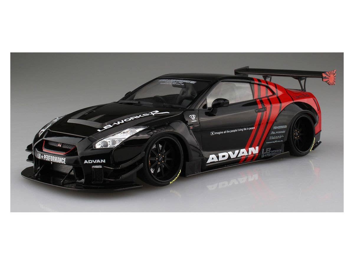 Aoshima 1/24 LB★WORKS R35 GT-R type 2 Ver.2 | 4905083055922